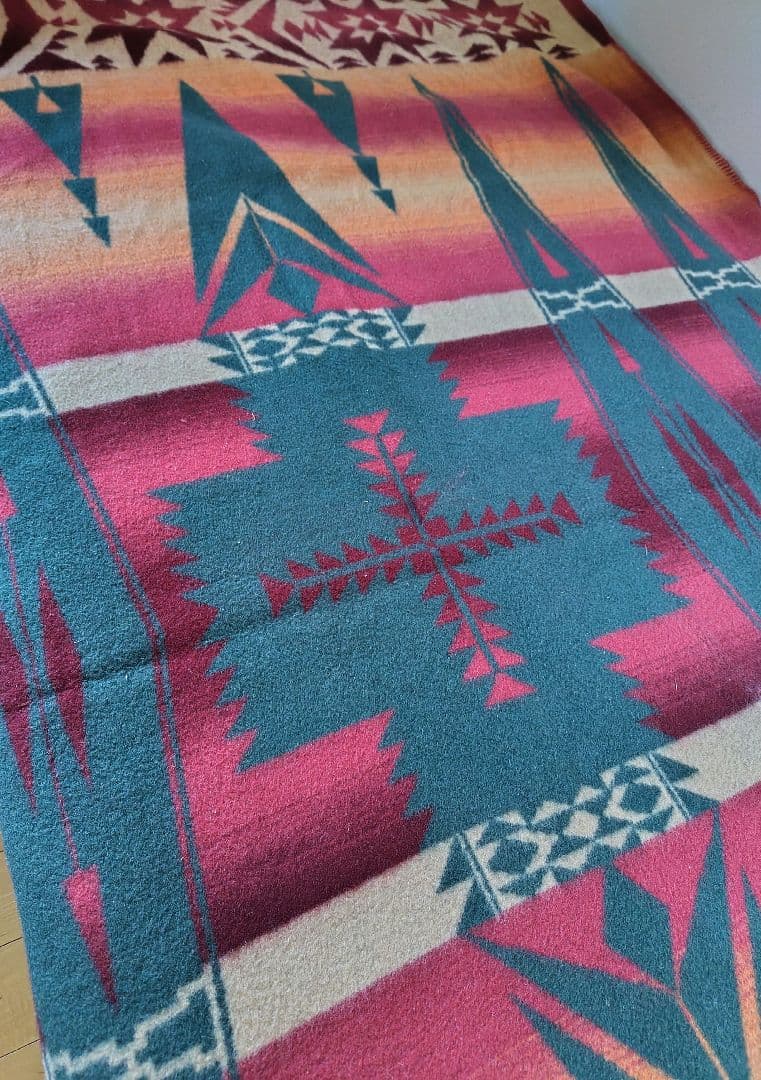 ラルフローレン　RalphLauren　毛布　ネイティブアメリカン　1990年代