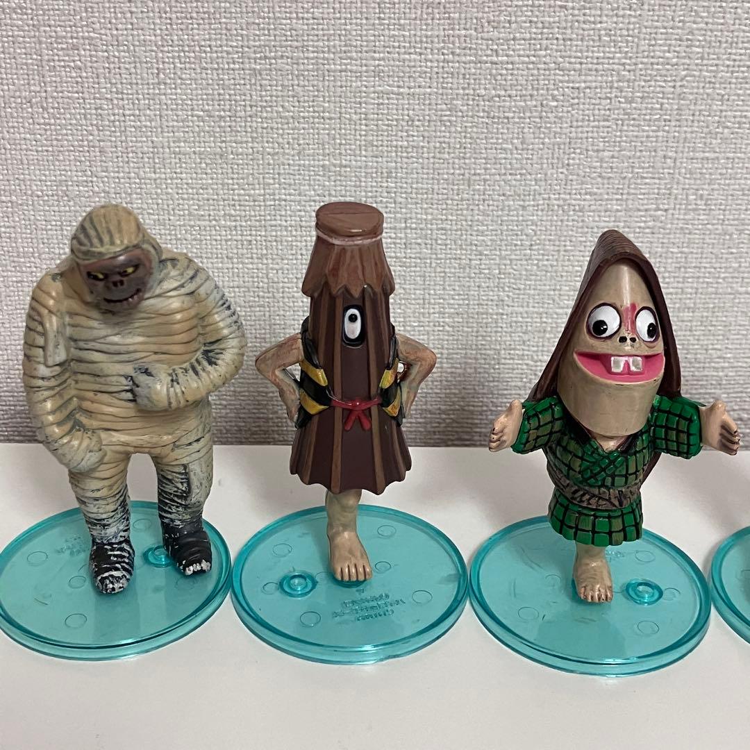 ゲゲゲの鬼太郎　カバヤ　水木しげるの妖怪シリーズ　妖怪事典　フィギュア　セット