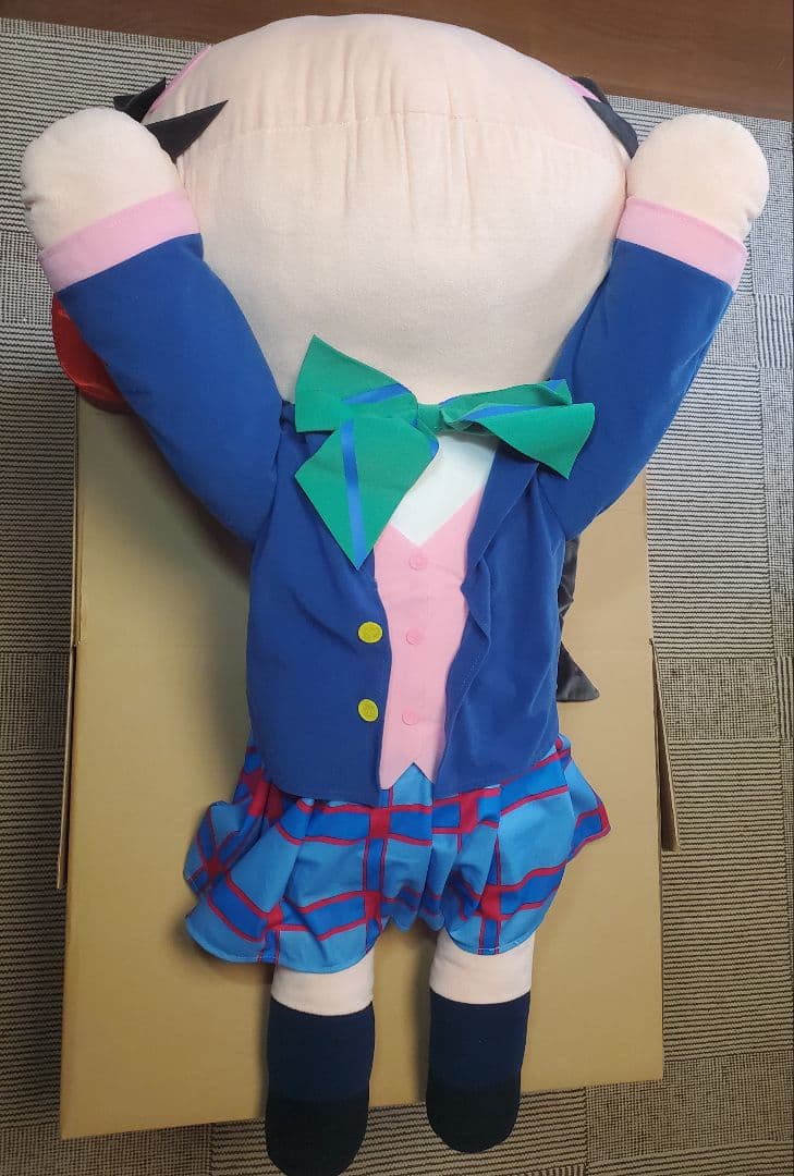 テラジャンボ　μ’s　矢澤にこ　ラブライブ！寝そべり　ぬいぐるみ