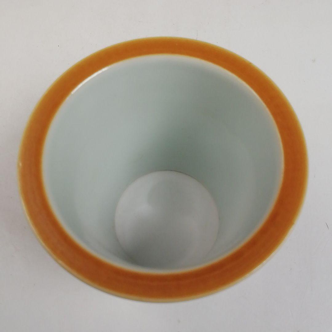 T965 蓋置 『赤絵小文』『三浦竹泉 造』 共箱 茶道具 - メルカリ