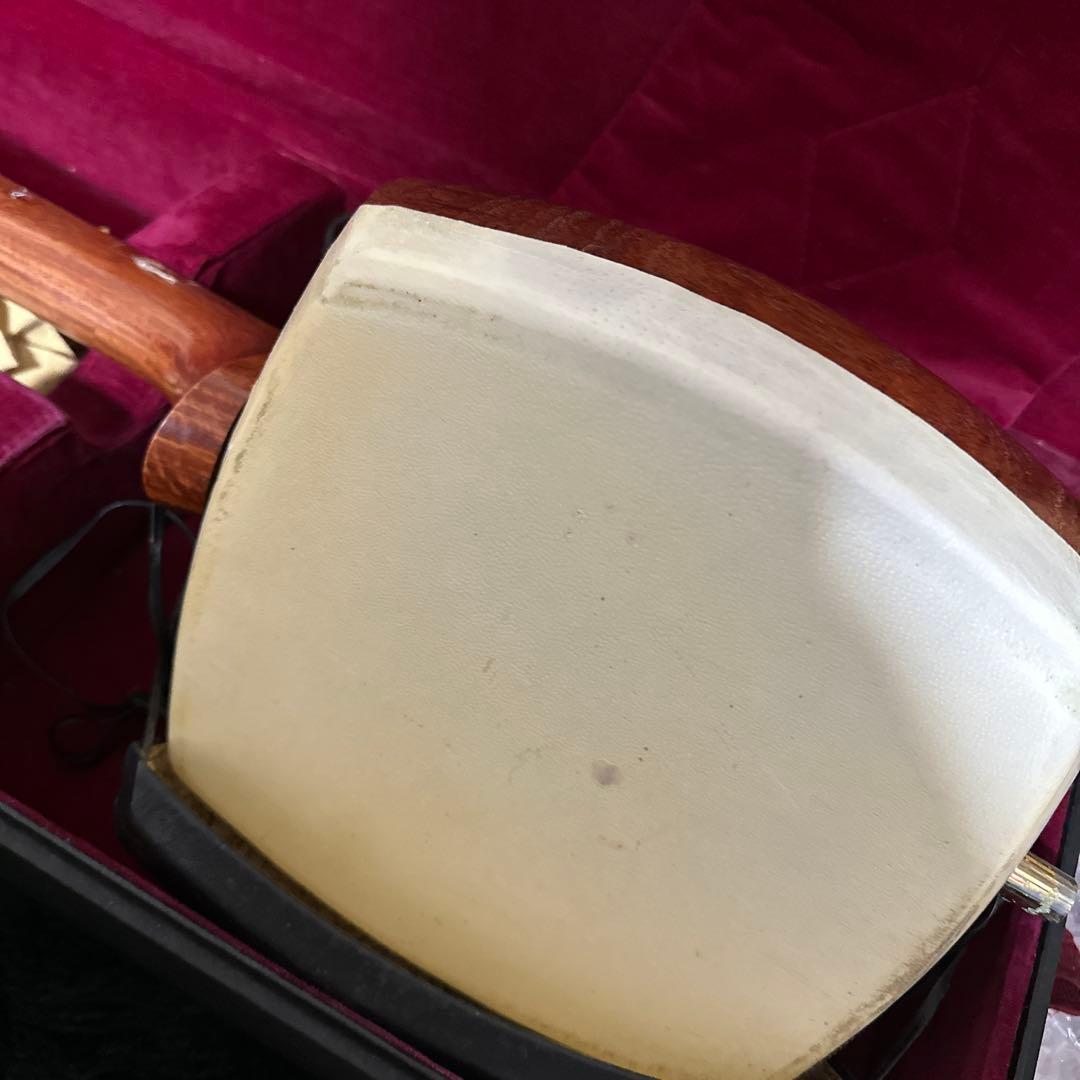 高級 津軽三味線 和楽器 弦楽器 ケース付属 付属品多数 雅楽 民族楽器 太棹