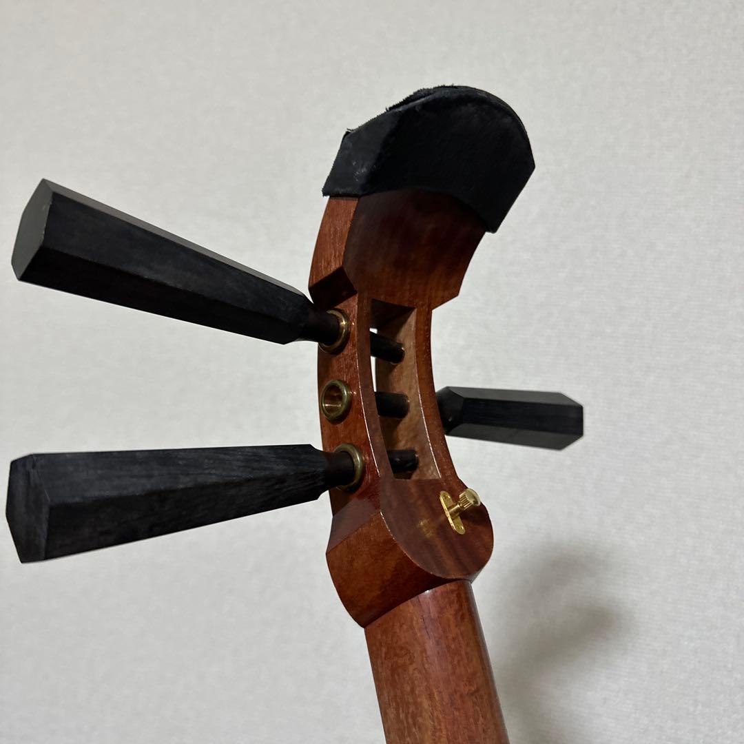 高級 津軽三味線 和楽器 弦楽器 ケース付属 付属品多数 雅楽 民族楽器 太棹