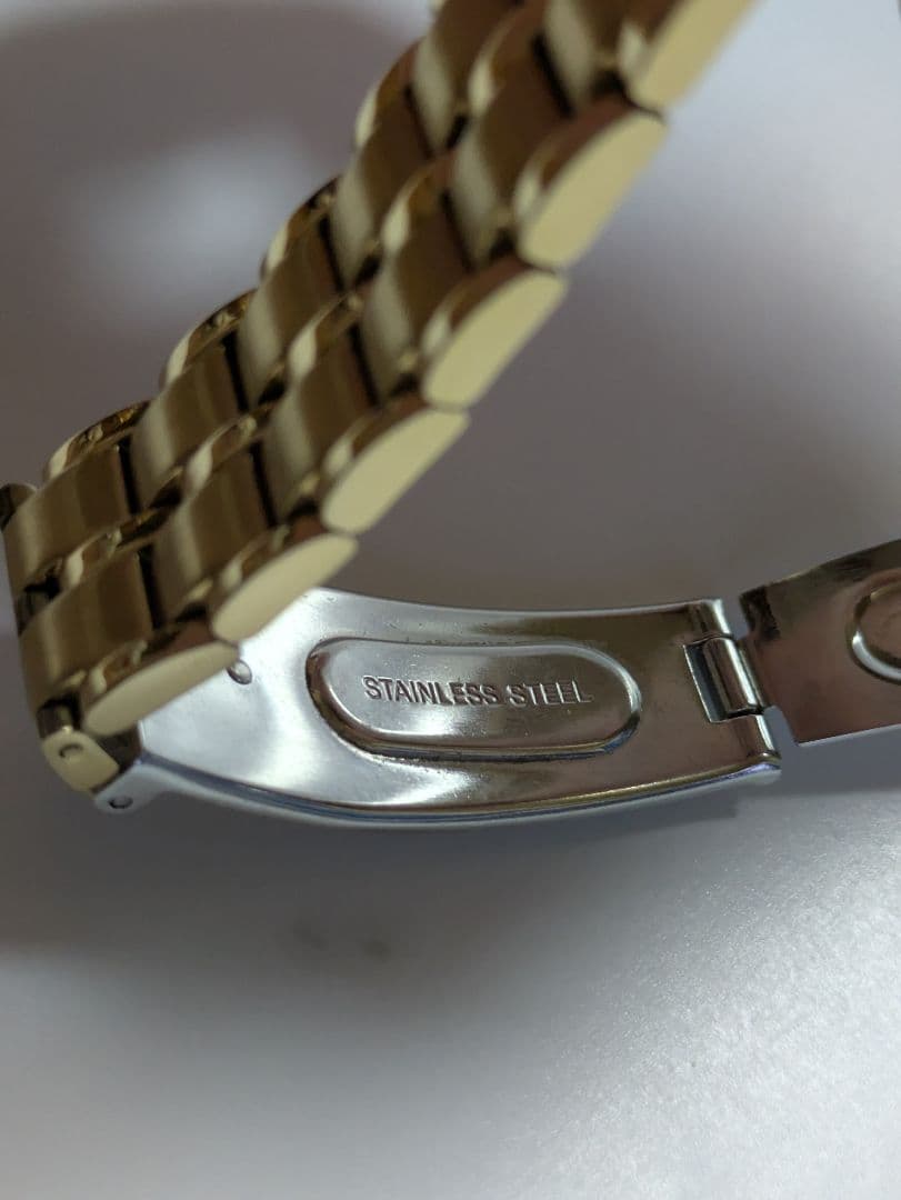 VERSUS ゴールド 腕時計 ネイビー