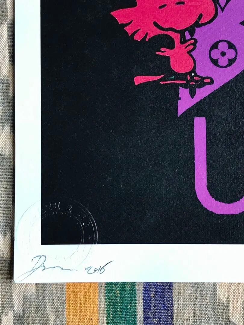 新品】ルイビトン ✖️スヌーピー コラボポスター お店のディスプレイ
