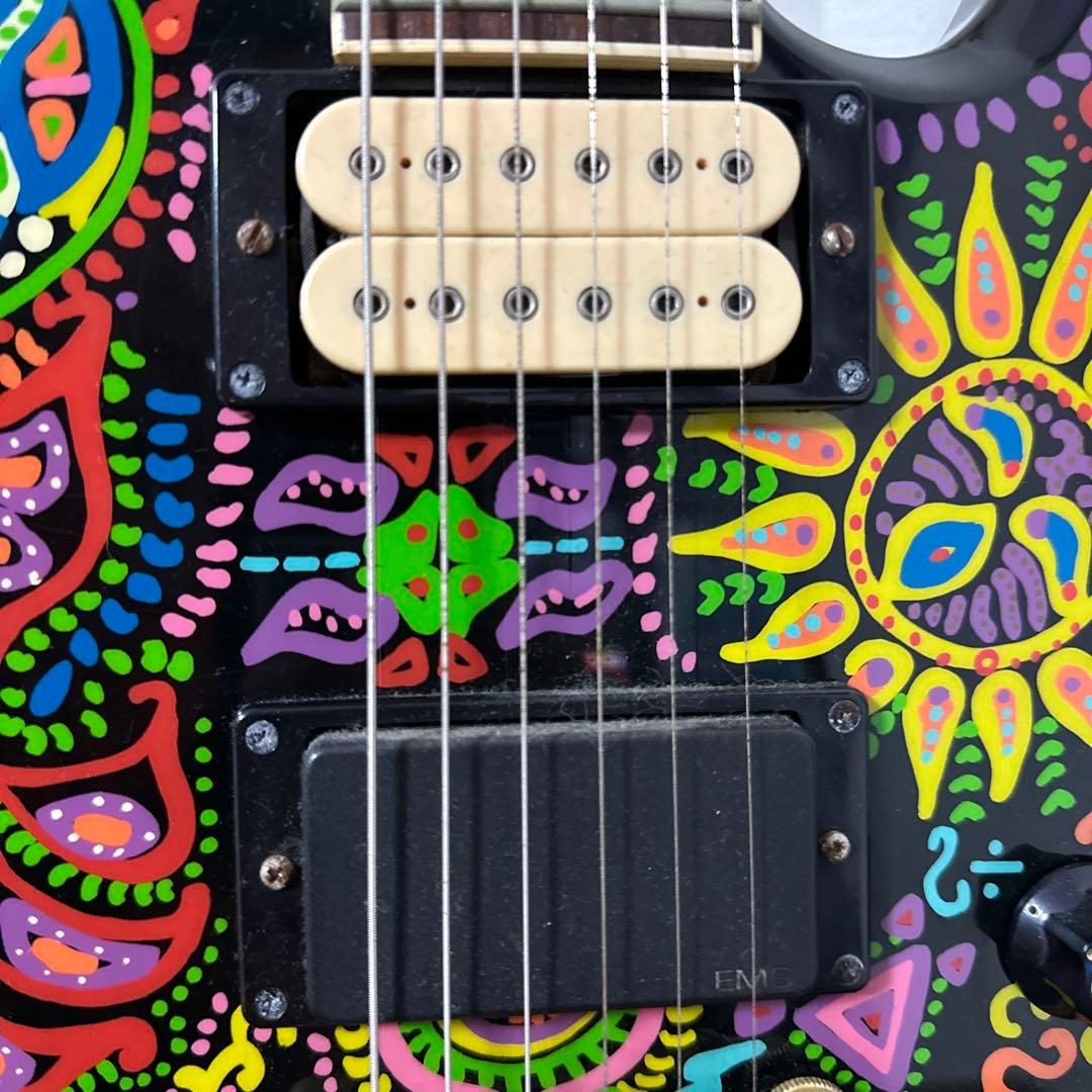 hide ペイズリーギター ほぼ本人仕様！ - メルカリ