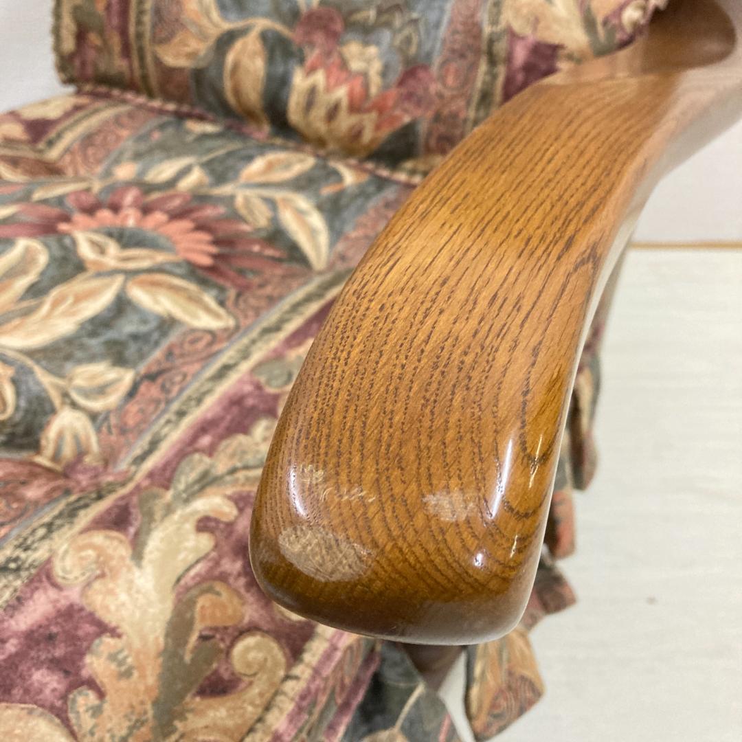 【飛騨産業】キツツキ　穂高　シングルソファ　アームチェア　一人掛け　２脚セット