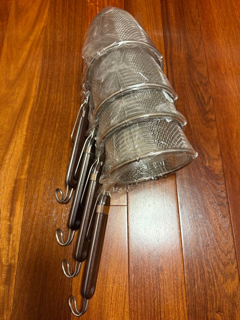 うどんてぼ(ラーメン)4個セット18-8 ローズ柄　TKG業務用総合カタログ商品