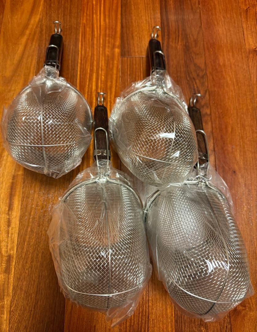 うどんてぼ(ラーメン)4個セット18-8 ローズ柄　TKG業務用総合カタログ商品