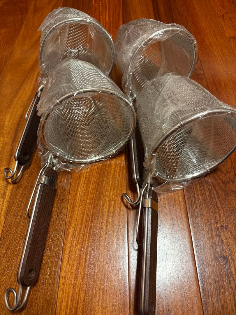 うどんてぼ(ラーメン)4個セット18-8 ローズ柄　TKG業務用総合カタログ商品