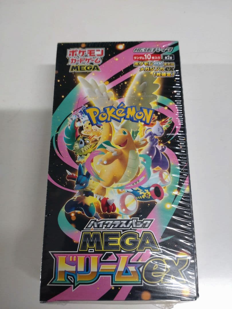 シュリンク付　ポケモンカード MEGAドリームex 1BOX　新品・未開封