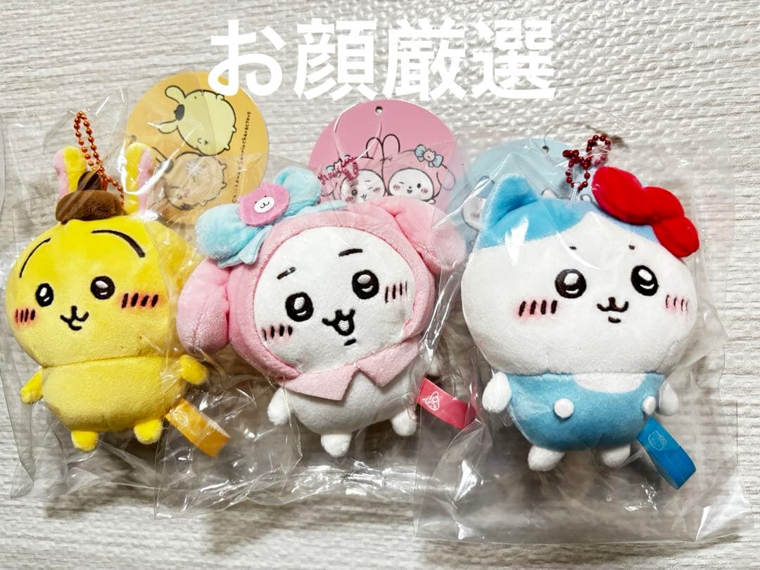 ちいかわ サンリオ ぬいぐるみ ぷちミニマスコット 計4点 - メルカリ