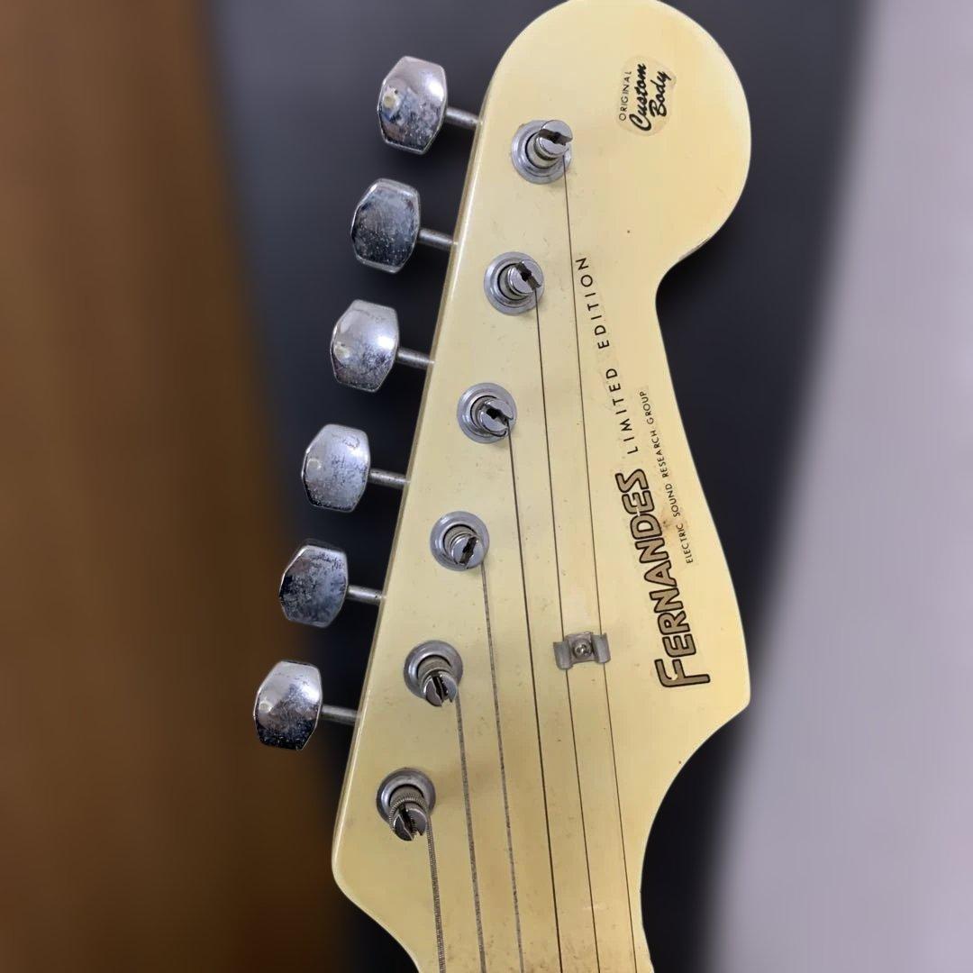 FERNANDES エレキギター ストラトタイプ 2ハム仕様 - メルカリ