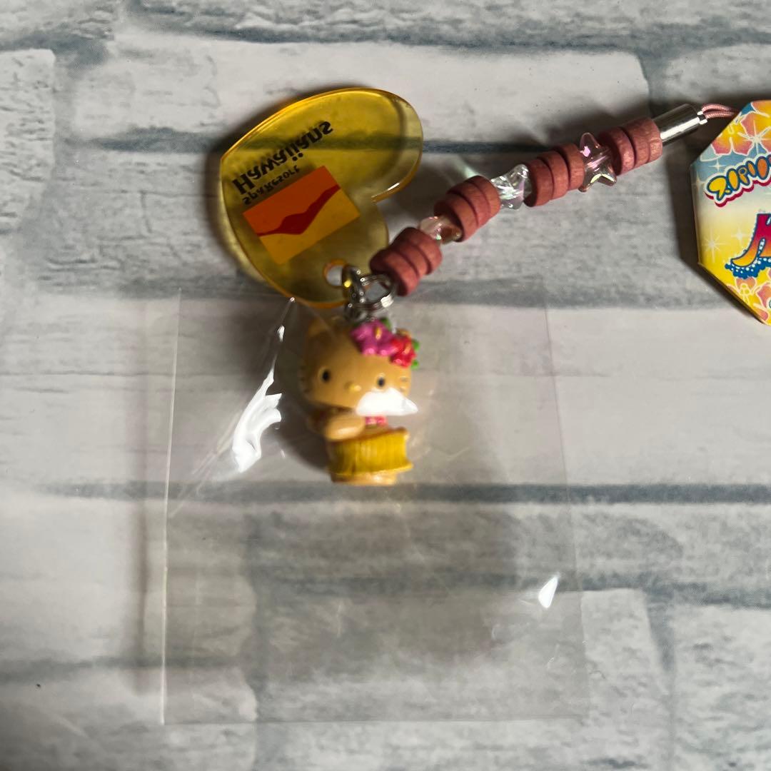 ハローキティ ハローキティ ストラップ 根付け スパリゾート