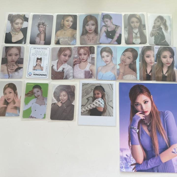 aespa ニンニン トレカ 色々 14枚セット aespa ニンニン トレカ セット
