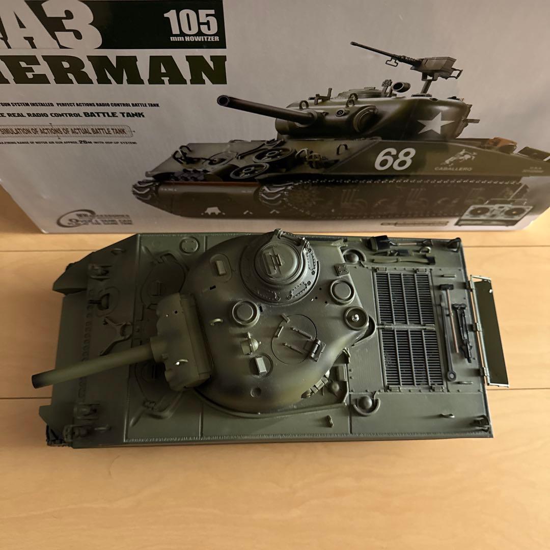 1/16 M4A3シャーマン ヘンロン製ラジコン戦車 - メルカリ