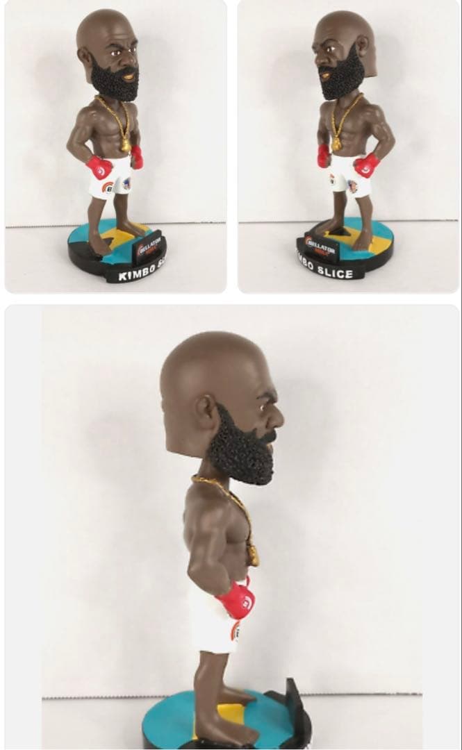 〈非売品〉 キンボ・スライス BELLATOR MMA 首振りフィギュア UFC