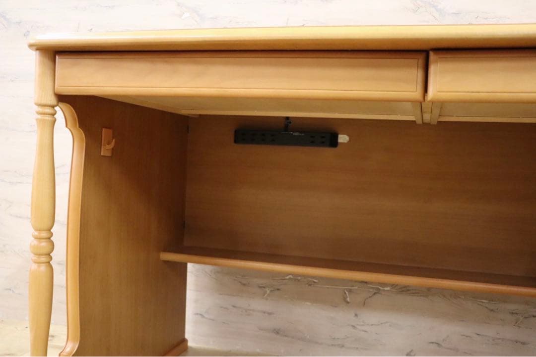 GMGK393○karimoku / カリモク 学習机 勉強机 木製デスク 作業