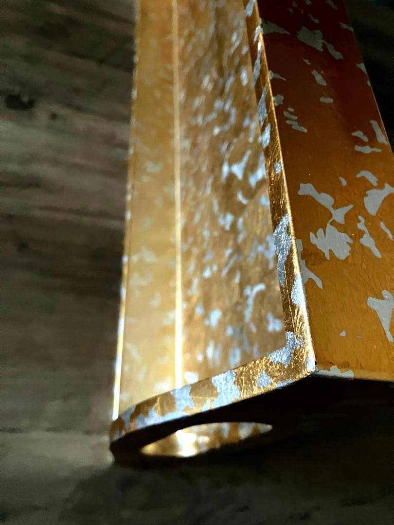 caspari 】リカーバートレイ 金箔 持ち手付き - メルカリ