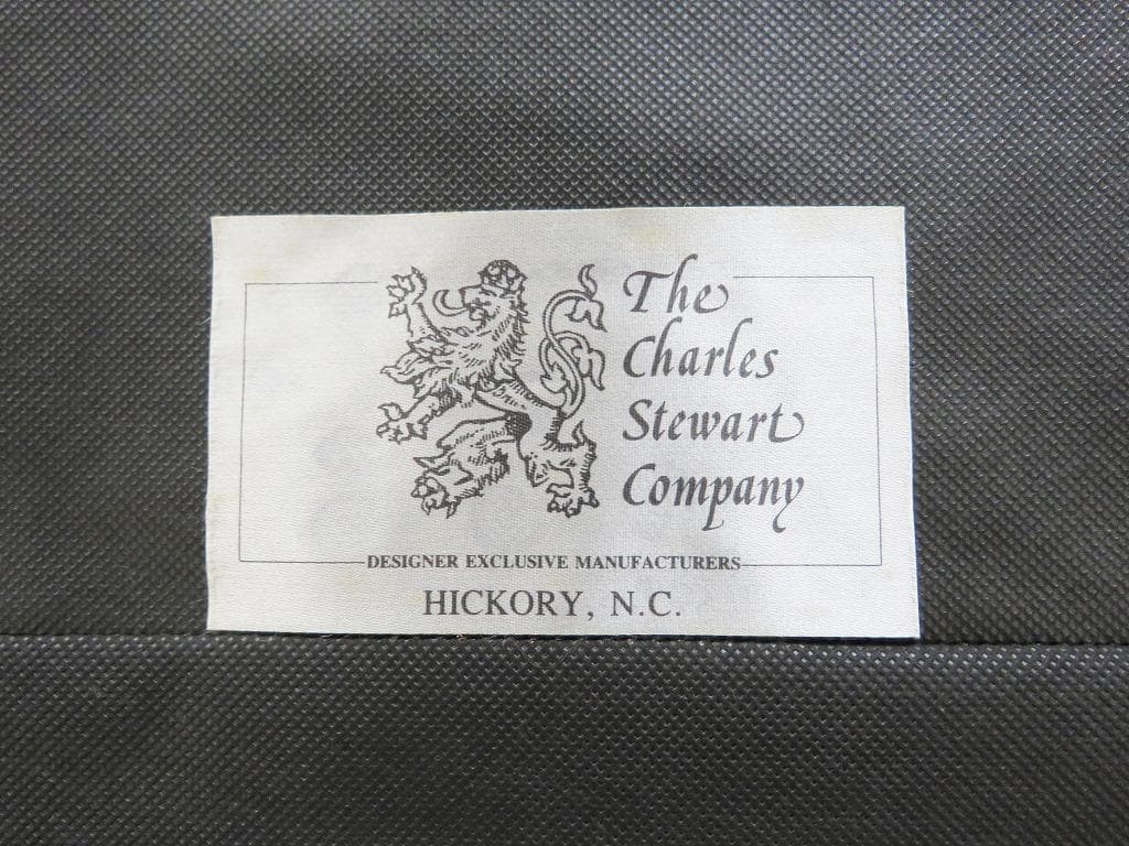 ★美品★アメリカ■The Charles Stewart■スツール■ソファ■花柄