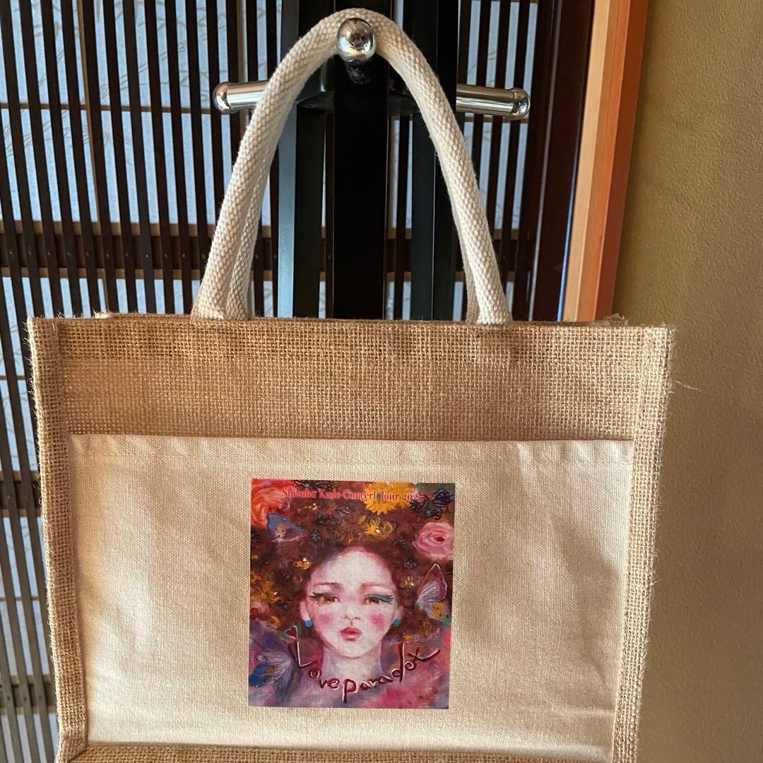 2025ライブグッズ ラブパラドックス ジュートバッグ 工藤静香 - メルカリ