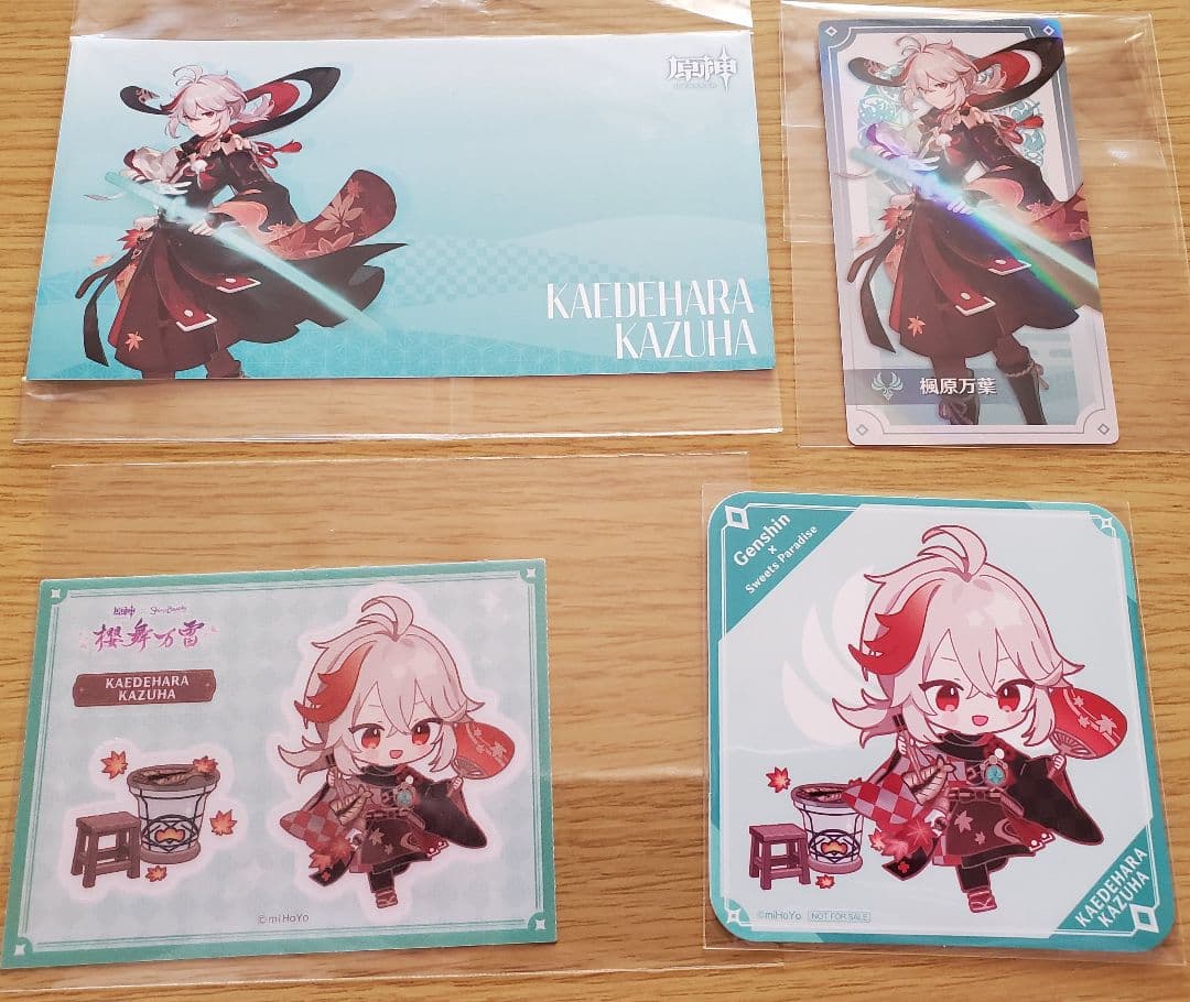 原神 楓原万葉 9点セットまとめ売り - メルカリ