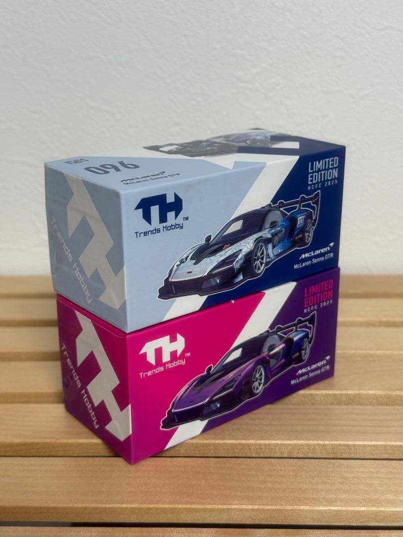 TH 1/64 McLaren Senna GTR限定版(96 97)2台セット