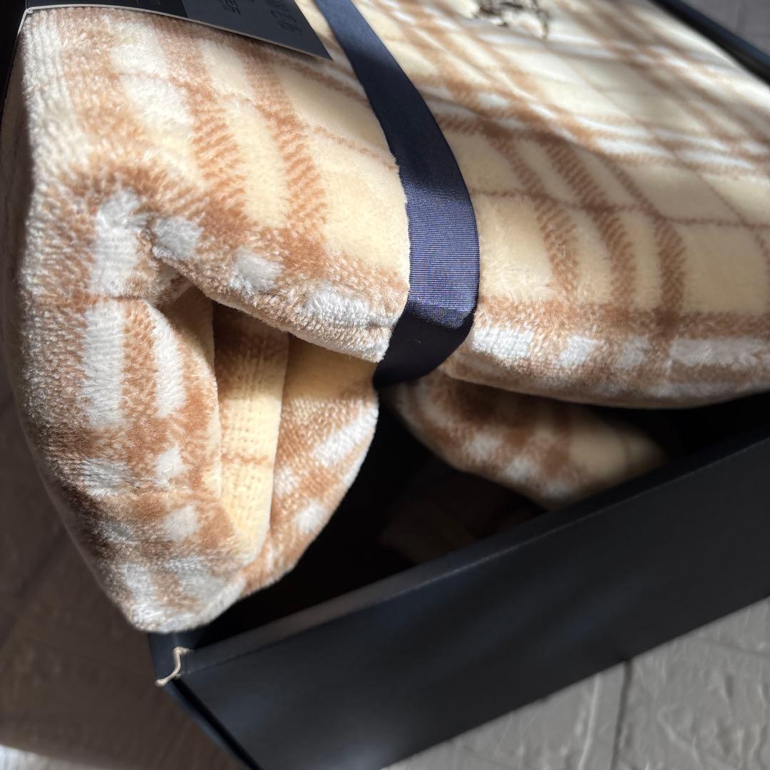BURBERRY チェック柄 ブランケット 140cm×200cm ノバチェック