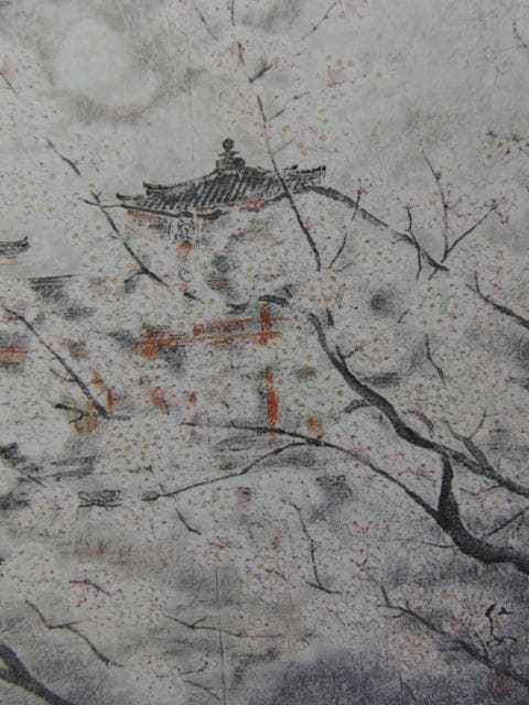 北小路紅女、【春は花】、希少画集画より、状態良好、新品高級額装付