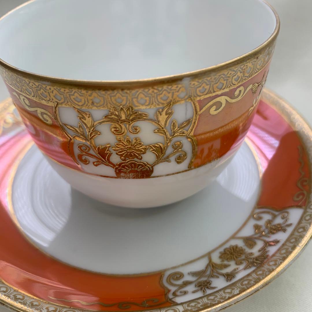 ◉本日限定◉オールドノリタケ  ラスター彩　金彩　食器類4点セット　アンティーク