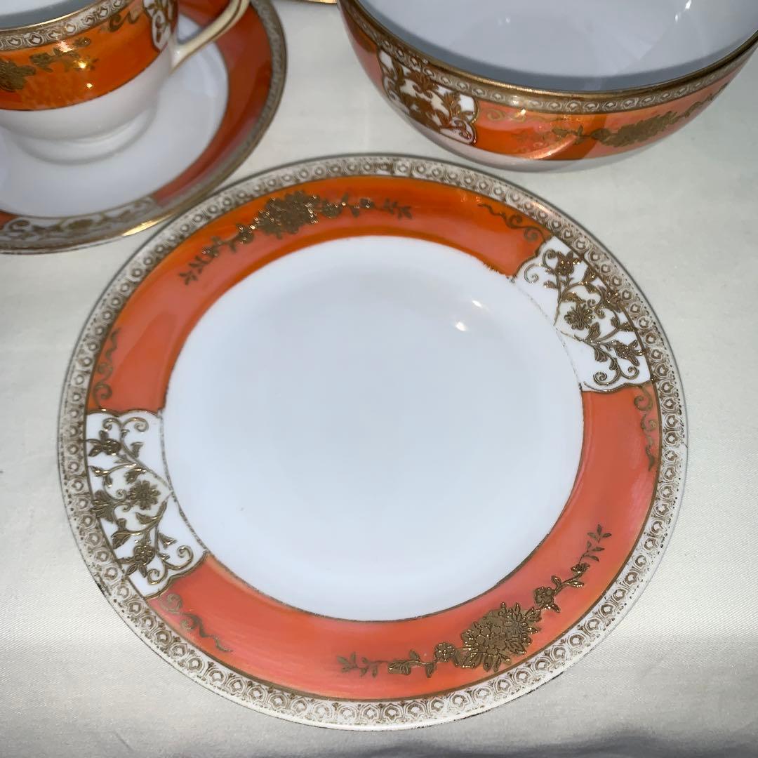 ◉本日限定◉オールドノリタケ  ラスター彩　金彩　食器類4点セット　アンティーク