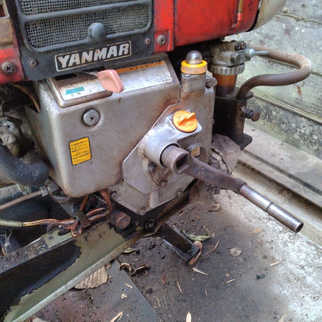 始動OK ヤンマー】 耕耘機 歩行型 YC70 ディーゼルエンジン 昭和46