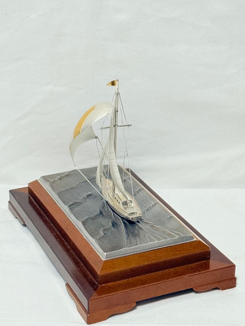 帆船 置物 ガラスケース
