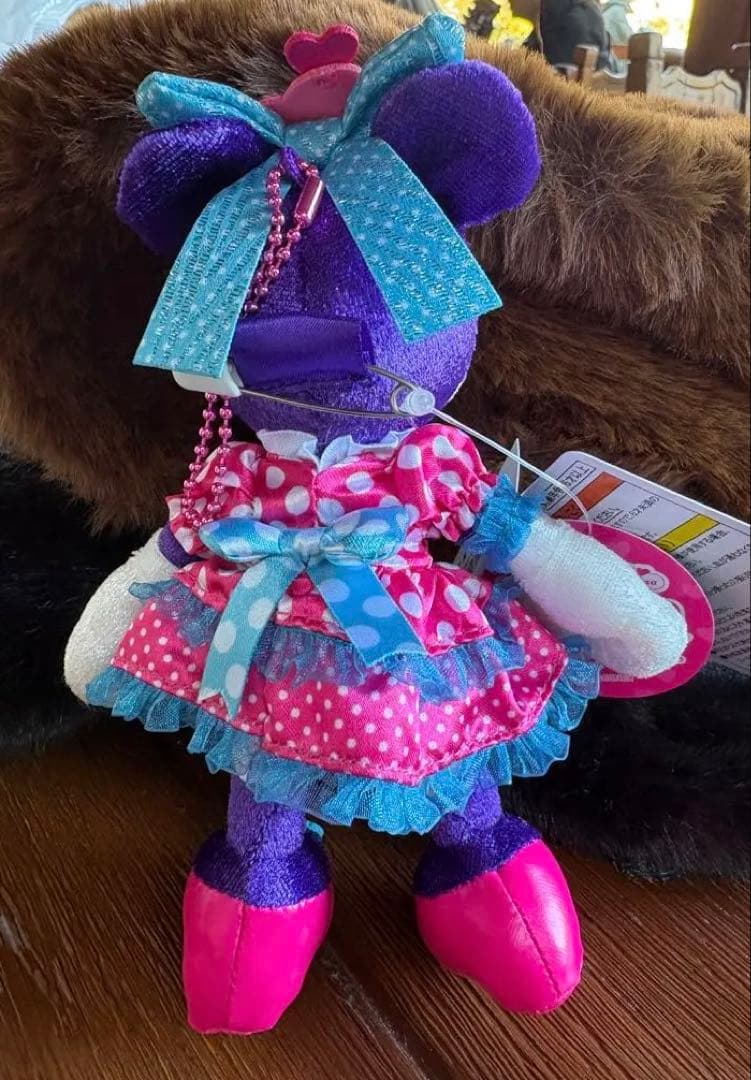 ディズニー パルパルーザ ミニーのファンダーランド ぬいぐるみバッジ