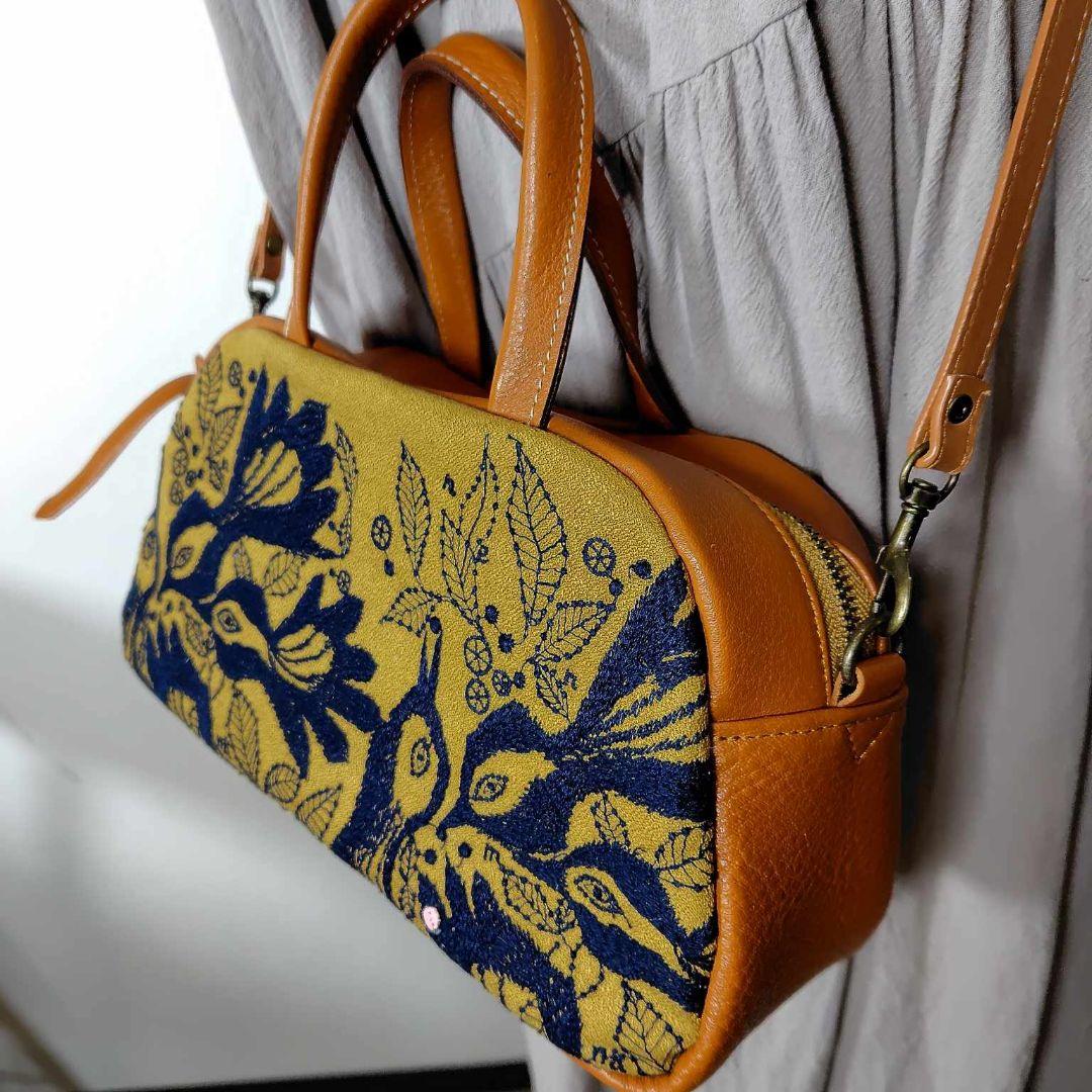 S*o様 ミナペルホネン/carnival カーニバルマスタード/ラウンドボスト