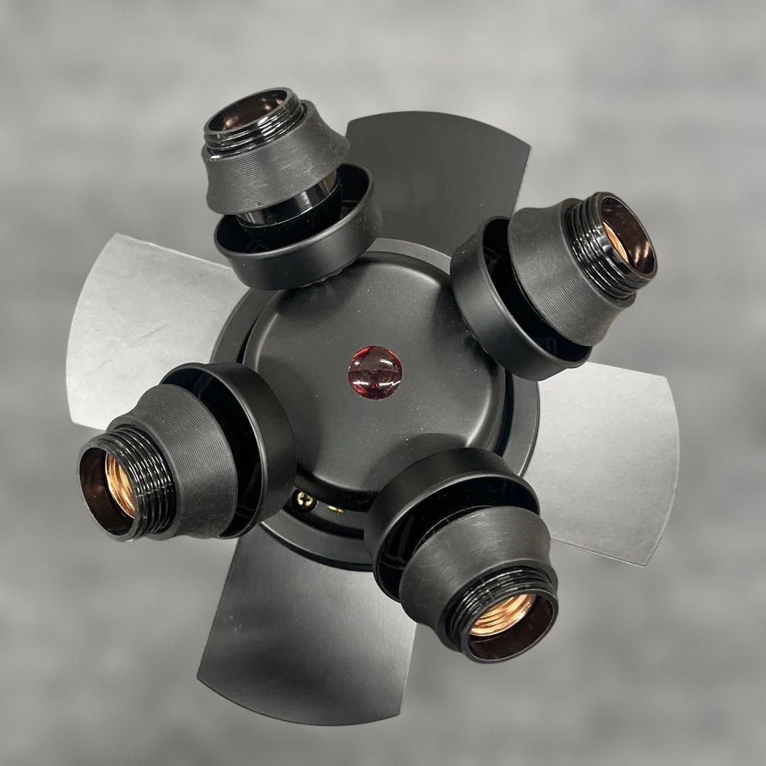 シーリングファン 　JAVALO ELF JE-CF003-BK ブラック