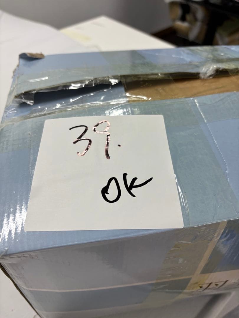 39開封済み　羽毛布団　ダブル　掛け布団　100％羽毛1.4kg　RDS認証