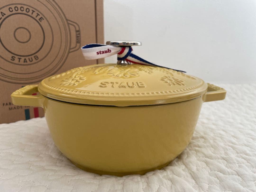 〈新品〉ストウブ　ワナベS マーガレット　シトロン