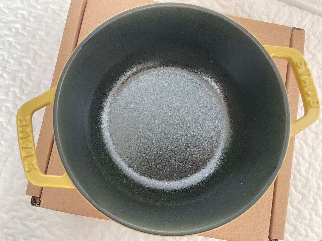 〈新品〉ストウブ　ワナベS マーガレット　シトロン