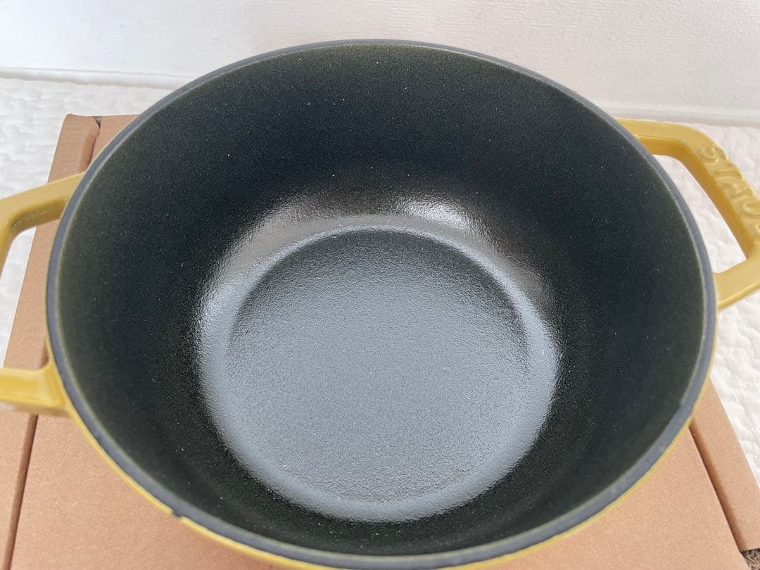 〈新品〉ストウブ　ワナベS マーガレット　シトロン