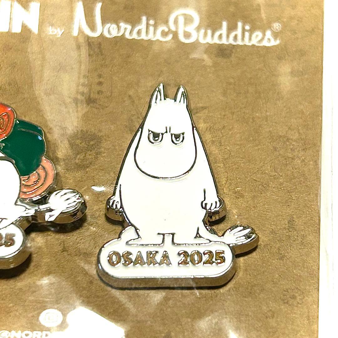 会場限定】 大阪万博 ムーミン ピンバッジ 北欧館 新品未開封 限定