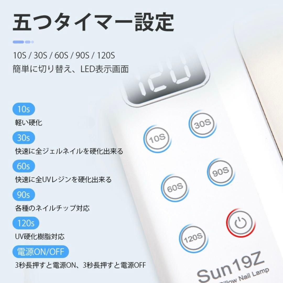 【2024年新登場】 ジェルネイル ライト LED＆UVネイルランプ