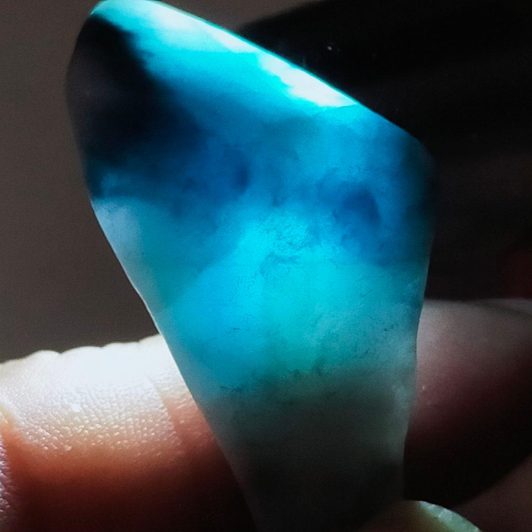 コン沢翡翠 ルース 13ｇ ヒスイ ひすい コン沢翡翠