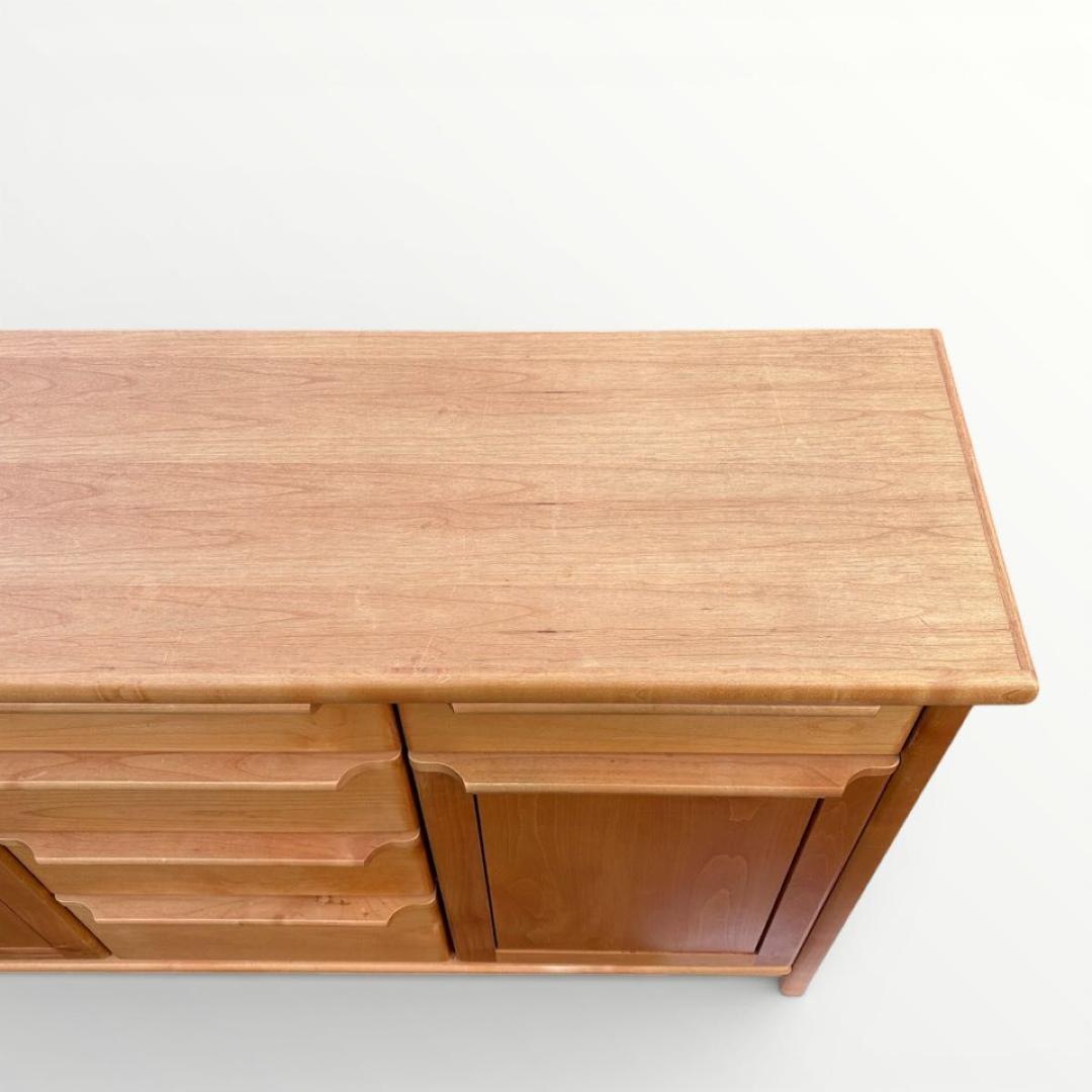 橋詰家具 サイドボード チェスト キャビネット 天然木 北欧デザイン