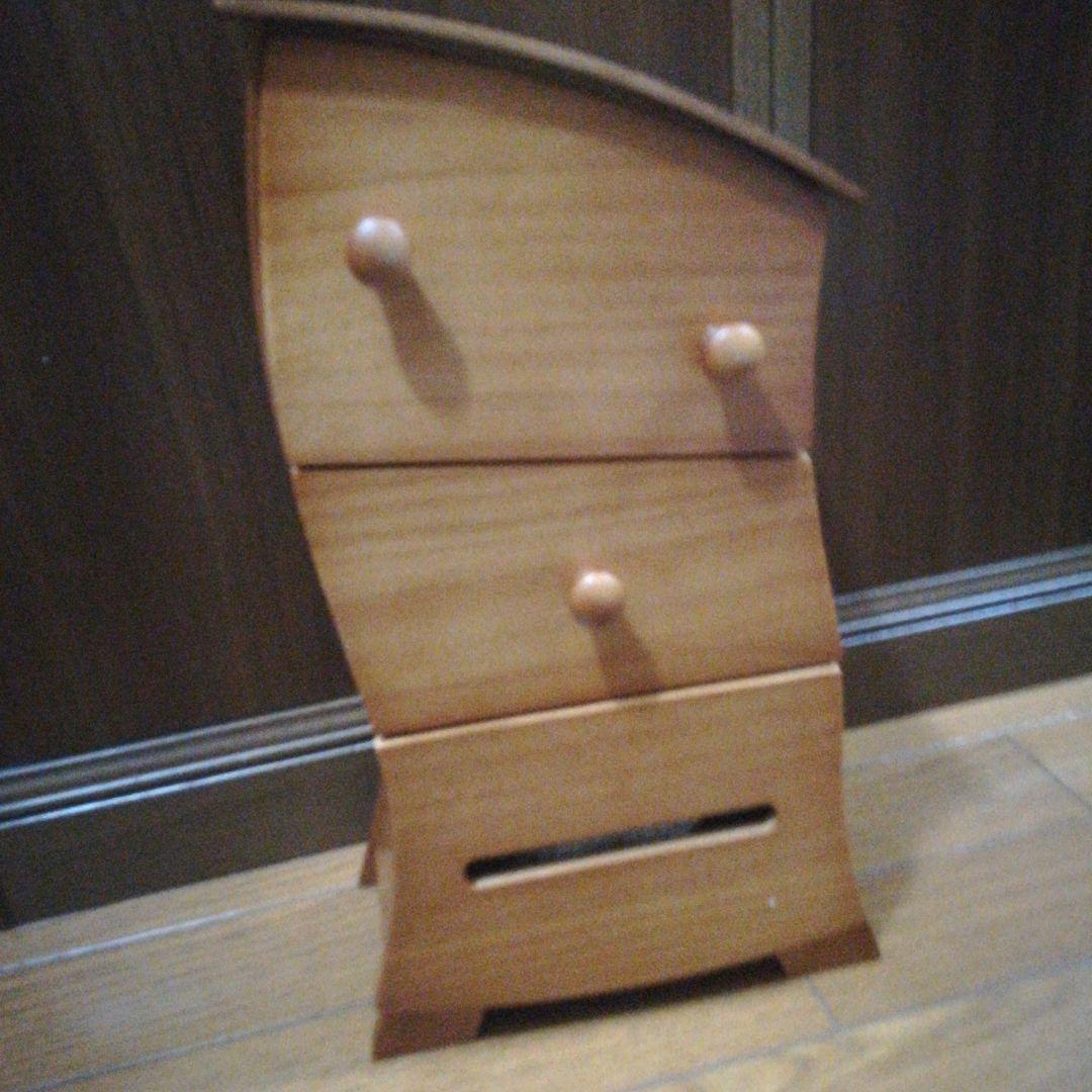 木製キャラクター形状ティッシュボックス