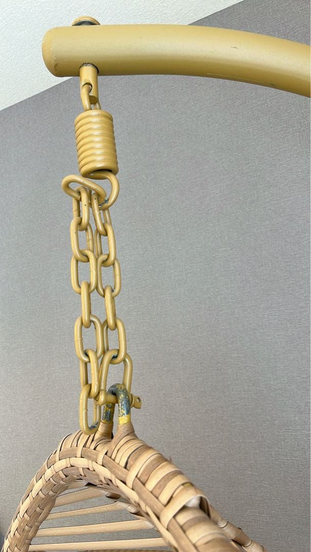 【クッション付属】ハンギングチェア 不二貿易 ※引取りも検討可