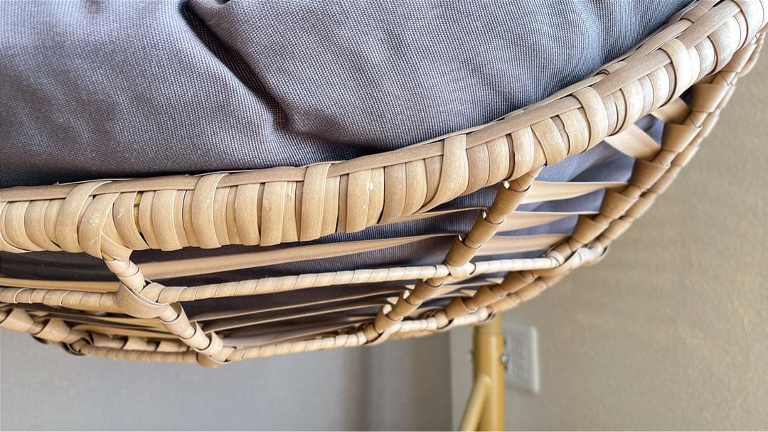 【クッション付属】ハンギングチェア 不二貿易 ※引取りも検討可