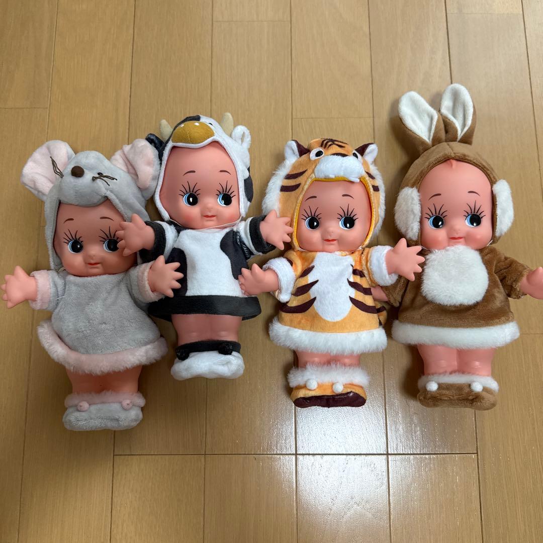 非売品 キューピー干支人形 子年・丑年・寅年・卯年セット - メルカリ