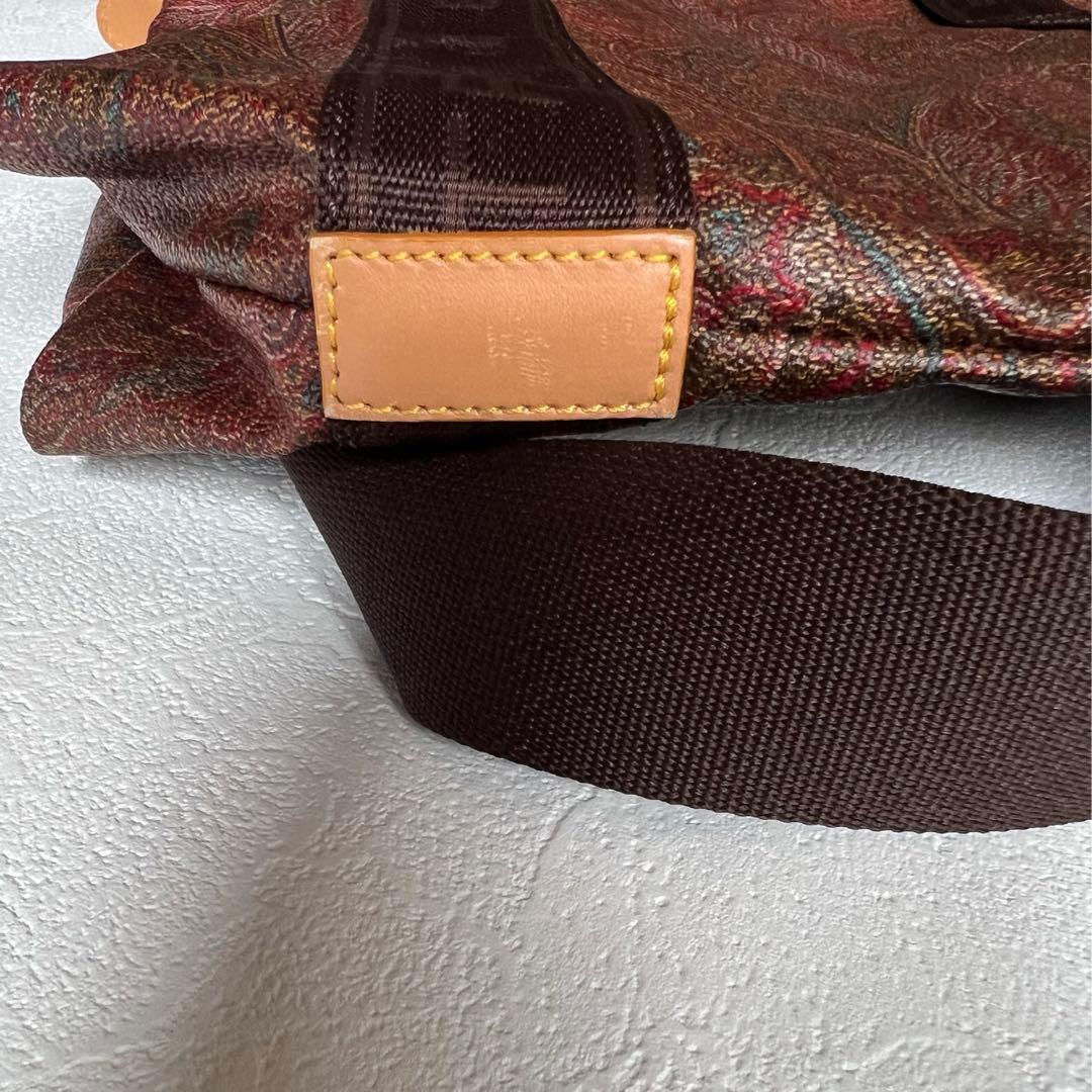 【美品】ETRO エトロ ペイズリー柄 ハンドバッグ（内ポーチ付き）