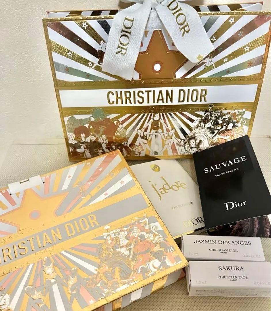 Dior 香水サンプル ショッパー2枚セット - メルカリ