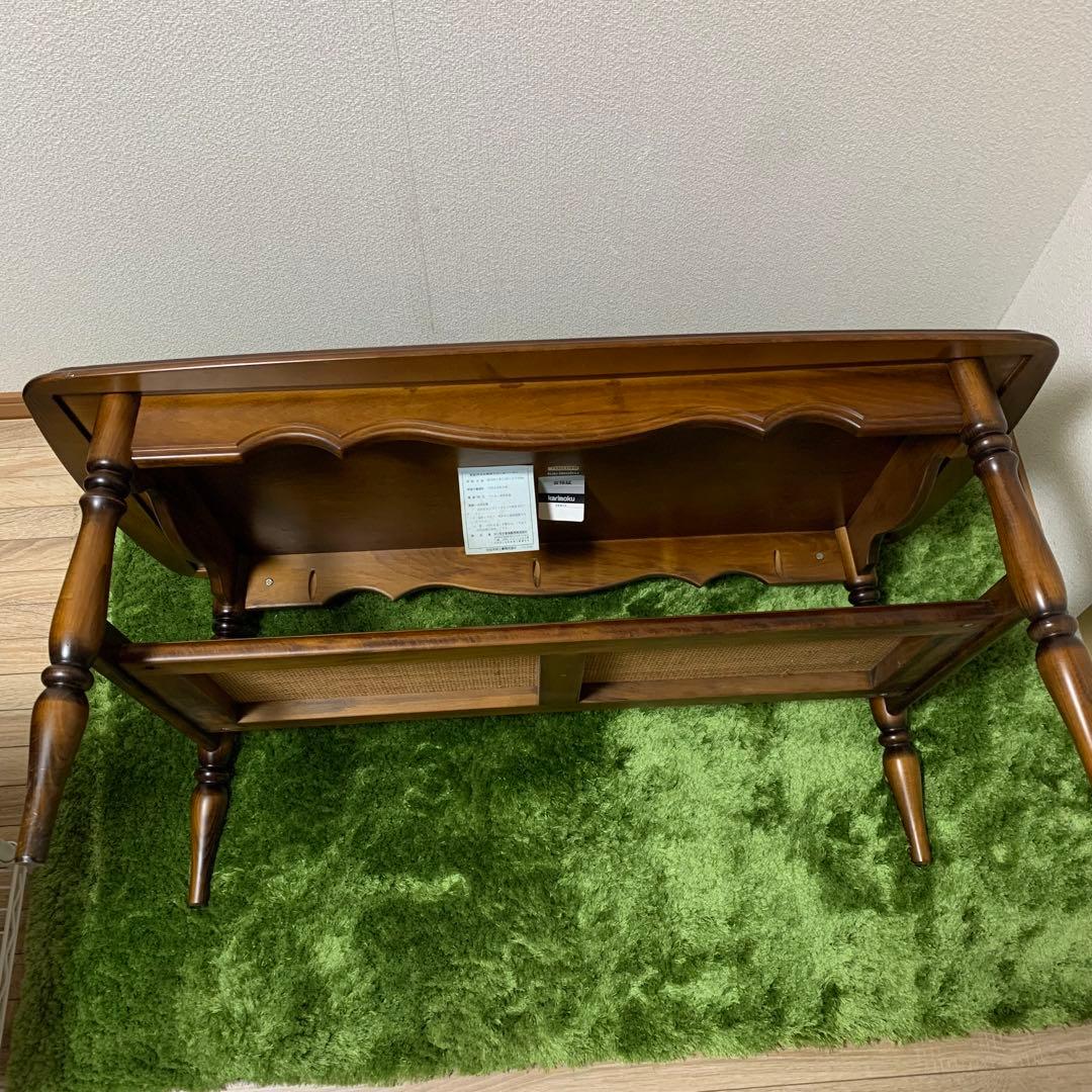 カリモク リビングテーブル コロニアルシリーズ